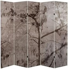 Resim Doğa Temalı Özel Tasarım Paravan Room Divider TYBParavan-1013100408387, 180 x 180 