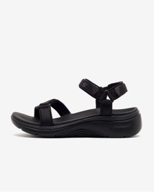 Resim Skechers Go Walk Arch Fıt 2.0 Sandal Kadın Siyah Sandalet 140876 Bbk Siyah 