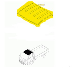 Resim Kia Bongo Tavan Sacı Orjinal | 671114E001 