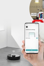 Resim Xiaomi Robot Süpürge Süper Mod 8000Pa Yüksek Güç Wi-Fi Akıllı Kontrol Halı Tanıma Paspas Lambader Hediye 