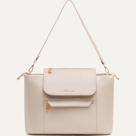 Resim Luna Bej E. Deri Bebek Çantası 