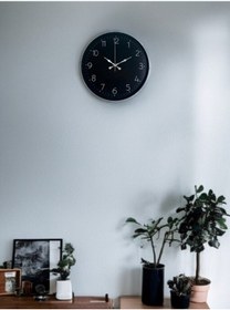 Resim 36 Cm Sade Dekoratif Duvar Saati Açık 