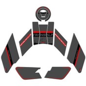 Resim Gp Kompozit Tank Pad Gri Honda Xl 750 L Transalp 2023-2024 