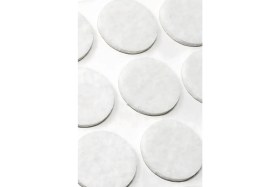 Resim Elysian Yapışkanlı Mobilya Masa Sandalye Parke Zemin Ayak Koruyucu Kaydırmaz Keçesi 28 mm (56'lı Paket) 