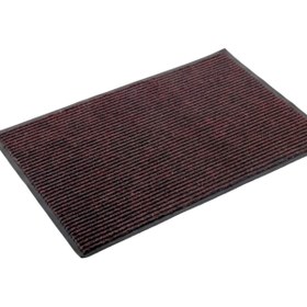 Resim ÇAPAEV Nem Alıcı Toz Kontrol Paspası Kapı Önü Toz&nem Kontrol Paspasları 50 Cm X 80 Cm -bordo Renk 
