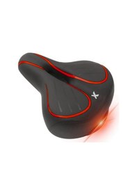 Resim Xrider 1838 Sele Bisiklet Selesi Yeni Sezon Işıklı Sele Siyah 