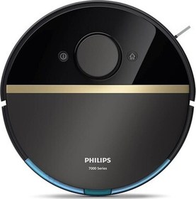 Resim Philips Aqua Islak ve Kuru Temizlik Robotu, Güçlü 5200 Mah Li-Ion PIL,5000 Pa Emiş Gücü, 360 Lazer Navigasyon, EPA11 Filtre, Homerun Mobil Uygulaması 