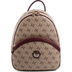 Resim Silver Polo Unisex Sırt Çanta 945 Bej - Kırmızı 