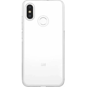 Resim Xiaomi Mi 8 SE Kılıf 0.2 MM Silikon İnce Kapak + Nano Glass Şeffaf 