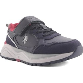 Resim U.S. Polo Assn. HABE 4PR Lacivert Erkek Çocuk Spor Ayakkabı 