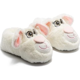 Resim Twigy Raby Kadın Hayvanlı Panduf Beyaz 36/41 