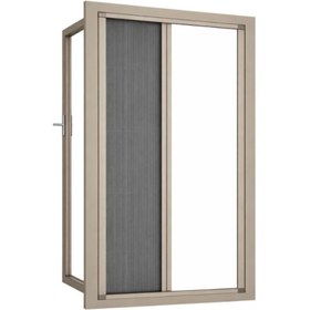 Resim Akordiyon Pileli Pencere Sinekliği En:0-70 Cm X Boy:0-140 Cm Demir, Ahşap,pimapen Alüminyum İle Uyumlu Çok Renkli 