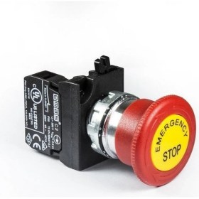 Resim Emas CM200EE C Somunlu Met.man.kaf.şok.acil Stop BUT.40MM Etike 
