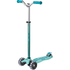 Resim Micro Maxi Deluxe Pro LED 3 Tekerli Işıklı Çocuk Scooter Vibrant Blue 