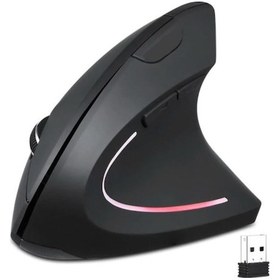 Resim TriLine Kablosuz JSY-1 1600DPI Ergonomik Dikey Mouse 