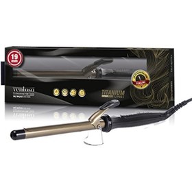 Resim Ventoso Titanyum Kaplı Profesyonel Saç Maşası 19mm 