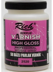 Resim Su Bazlı High Gloss Parlak Vernik 250cc 