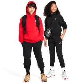 Resim Nike Sportswear Club French Terry Çocuk Siyah Günlük Stil Eşofman Altı FD3019-010 