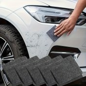 Resim 5/10 adet Mikrofiber Araba Çizik Onarım Bezleri, Güvenli Yüzey Çizik Giderici, Hızlı Küçük Çizik Tamiri, Arazi Dış Bakımı için Parlatma Temizlik Bezi 