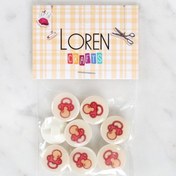 Resim Loren Crafts 8'li Emzik Düğme - 1005 