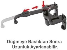Resim 034 Siyah 360 Derece Dönebilen Güçlü Telefon Tutucu JX-0340690 