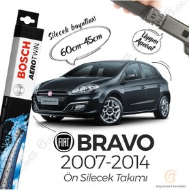 Resim Fiat Bravo Muz Silecek Takımı 2007-2014 Bosch Aerotwin 
