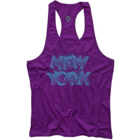 Resim Bluu Newyorkstr Fitness Gym Tank Top Sporcu Atleti (528806657) Çok Renkli 