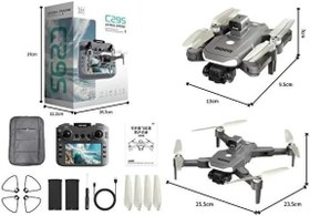 Resim 29S Akıllı GPS Drone | 200 MP HD Kameralı, Engel Kaçınmalı ve LCD Ekranlı Kumandalı Hava Dronu 