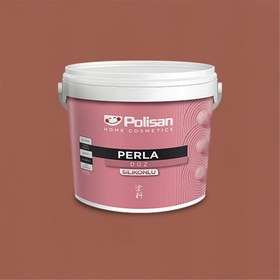 Resim Polisan 4770 - Kiremit Kırmızısı - CD-8023 2,5 Litre Perla Silikonlu Dış Cephe Boyası (38100051000) 