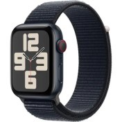 Resim Apple Watch SE 2 2023 GPS 44mm Gece Yarısı Alüminyum Kasa ve Spor Kordon Akıllı Saat(İthalatçı Garantili) 