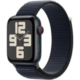 Resim Apple Watch SE 2 2023 GPS 44mm Gece Yarısı Alüminyum Kasa ve Spor Kordon Akıllı Saat(İthalatçı Garantili) 