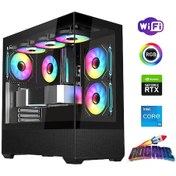 Resim Rogame RKT661110 i5-14400F 16 GB 512 GB M2 8 GB RTX4060 Free Dos Masaüstü Oyuncu Bilgisayarı 