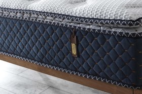 Resim BEDCRAFT PASCHA BLUE FERMUARLI ULTRA FULL ÇİFT KİŞİLİK YATAK, 150X200 