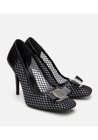 Resim Hotiç Kadın Siyah Fileli Stiletto 01ayh308790a100 Siyah-black Siyah 