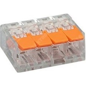 Resim 4lü Mandallı Buat Klemensi 10 Adet / Tırnaklı Klemens 