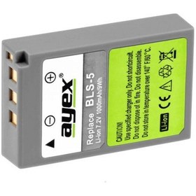 Resim Ayex Bls-5 Bls-50 Batarya Olympus Om-D E-M10 II- III- E-P3 E-Pl1S 