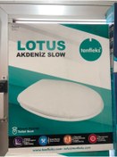 Resim Lotus Akdeniz Standart Yavaş Kapanır Klozet Kapağı 