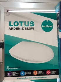 Resim Lotus Akdeniz Standart Yavaş Kapanır Klozet Kapağı 