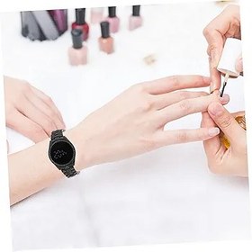 Resim GALPADA Kadınlar Için Şık Rhinestone Led Saat İnce Tasarım Günlük Kullanım Ve Özel Günler Için Uygun Hafif Ve Rahat Öğrenciler Ve Ofis Çalışanları 