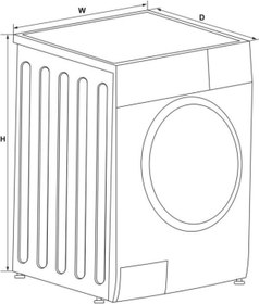 Resim Hafele Orion Gri Kurutma Makinesi 