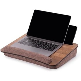 Resim Ecosell Ecoshopf -LS013 Minderli Laptop Sehpası (Ceviz) 1220559 