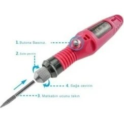 Resim Elektrikli Manikür Seti 