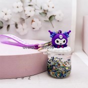 Resim Silver1 Gıoıo Yeni Sevimli Kedi Pençe Çapraz Giyinme Kurumi Bebek Araba Anahtarlık Büyük Kulak Köpek Çift Okul Çantası Hediye Anahtarlık Kolye (Yurt Dışından) 