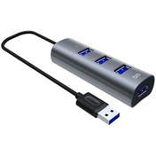 Resim CHB009 USB 3.0 4 Portlu Alüminyum Hub Çoklayıcı DM