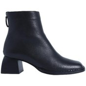 Resim Poletto Hakiki Deri Sıyah Bot Topuklu 01 5263-1864 Siyah 