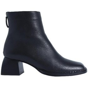 Resim Poletto Hakiki Deri Sıyah Bot Topuklu 01 5263-1864 Siyah 