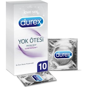 Resim Durex Yok Ötesi Ultra Kaygan Prezervatif 10'lu 