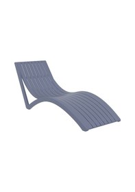 Resim Asmasa44 Siesta Slim Şezlong Minderli (477734148) 