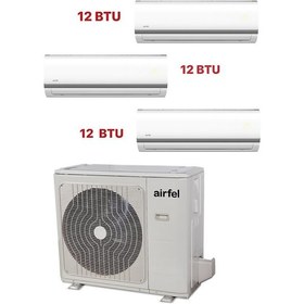 Resim Airfel 3 LMX80N (27 BTU) 1 Dış Ünite + 3 İç Ünite (12 BTU) Inverter Klima 