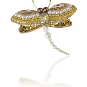 Resim Unica Brooche Yusufçuk Broş Sarı 